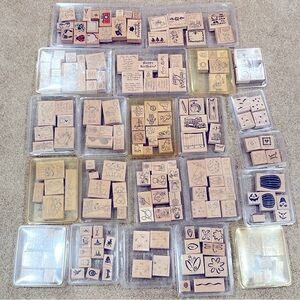 Stampin’ Up stamp collection